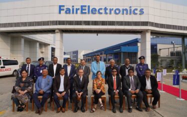 British High Commissioner's visit to Fair Electronics Factory